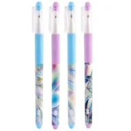 Długopisy - Happy Color Długopis wymaz Holo Wave z gripem nieb (12szt) - miniaturka - grafika 1