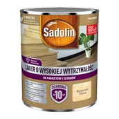 Lakiery do drewna - Lakier do parkietu i schodów wysoka wytrzymałość bezbarwny półmat 0.7 l Sadolin - miniaturka - grafika 1