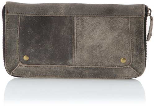 PIECES Damskie portmonetki, VIBS LEATHER PURSE DUST, 21 x 11 x 1 cm, beżowy - beżowy (Sand) - 21x11x1 cm (B x H x T)