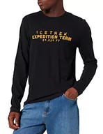 Koszulki męskie - camel active T-shirt męski, asfaltowy, S - miniaturka - grafika 1