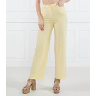 Spodnie damskie - Patrizia Pepe Spodnie | flare fit - miniaturka - grafika 1