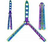 Noże - Nóż Treningowy Motylkowy Tępy Motylek Do Treningu - miniaturka - grafika 1