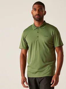 Regatta Funkcyjna koszulka polo "Maverik V" w kolorze zielonym - Koszulki sportowe męskie - miniaturka - grafika 1