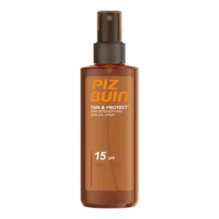 Piz Buin Tan & Protect Tan Accelerating Oil Spray SPF15 U) olejek do opalania 150ml - Balsamy i kremy do opalania - miniaturka - grafika 1