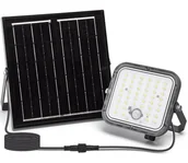 Lampy ogrodowe - Aigostar - LED Ściemnialny naświetlacz solarny z czujnikiem LED/5W/3,4V IP66 + pilot - miniaturka - grafika 1