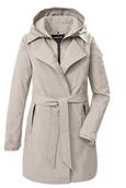 Płaszcze damskie - G.I.G.A. DX Damska parka funkcyjna/płaszcz z odpinanym kapturem i odpinanym kapturem GS 82 WMN PRK, jasno-piaskowy, 40, 43904-000 - miniaturka - grafika 1