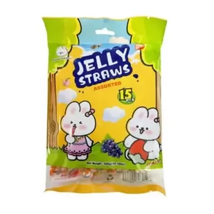 Sweet Mellow Jelly Straws Assorted 300g - Galaretki - miniaturka - grafika 1