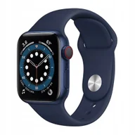 Akcesoria do smartwatchy - PASEK do Zegarka APPLE WATCH GUMOWY 42/44/45mm GRANATOWY - miniaturka - grafika 1