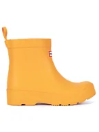 Buty dla dziewczynek - Hunter Kalosze JFT6097RMA-YEL Żółty - miniaturka - grafika 1