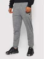 Spodnie sportowe męskie - 4F Spodnie dresowe NOSH4-SPMTR350 Szary Regular Fit - miniaturka - grafika 1