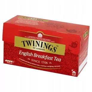 Twinings Herbata Czarna English Breakfast 25 szt - Herbata - miniaturka - grafika 1