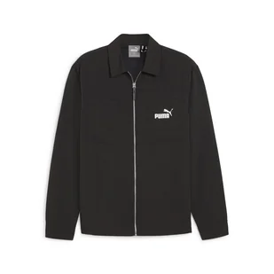 Męska Kurtka miejska PUMA SHIRT JACKET 62368101 – Czarny - Kurtki męskie - miniaturka - grafika 1