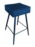 Taborety i hokery - Hoker krzesło barowe Max podstawa czarna MG16 - miniaturka - grafika 1
