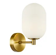 Lampy ścienne - Złoty nowoczesny kinkiet - K403-Tiriza - miniaturka - grafika 1