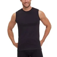 Koszulki męskie - Falke 2-Pack Round-Neck Top — Black - miniaturka - grafika 1