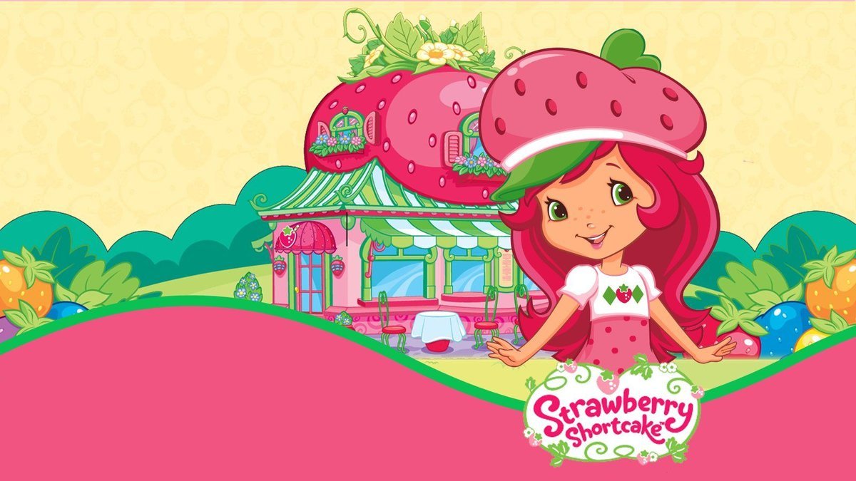 PODKŁADKA POD MYSZ Nadruk 22x18 cm Strawberry Shortcake Truskawka Prezent
