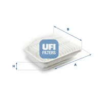 Filtry powietrza - Filtr powietrza UFI Filtry 30.453.00 - miniaturka - grafika 1