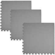 Maty piankowe - Humbi, Mata piankowa/Puzzle piankowe, Ciemnoszary, 62x62 cm, 3 szt. - miniaturka - grafika 1