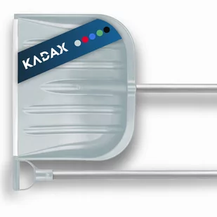 Łopata do śniegu 132 cm, srebrna - Łopaty do śniegu - miniaturka - grafika 1