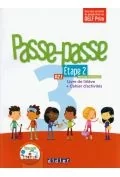 Książki do nauki języka francuskiego - Passe-Passe 3 etape 2 podręcznik + ćwiczenia + cd - miniaturka - grafika 1