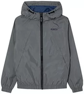 Bluzy dla chłopców - Pepe Jeans Chłopięca bluza z kapturem Damian Windreaker, Zielony (casting), 8 Lat - miniaturka - grafika 1