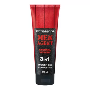 Dermacol Men Agent Shower Gel 3in1 żel pod prysznic Eternal Victory 250ml - Żele pod prysznic dla mężczyzn - miniaturka - grafika 1