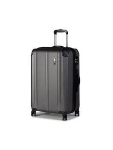 Travelite Duża Twarda Walizka City 73048-04 Szary - Walizki - miniaturka - grafika 1
