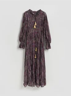 Reserved - Sukienka z wiskozy - wielobarwny - Sukienki - miniaturka - grafika 1