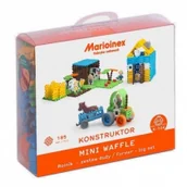 Klocki - Mario-Inex Klocki Mini Waffle Rolnik Duży blister 401248 - miniaturka - grafika 1