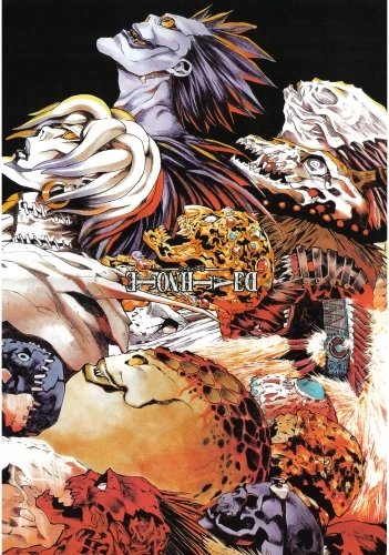 Plakat Anime Death Note DN_097 A2 Custom Manga