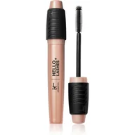 Odżywki do rzęs i brwi - IT Cosmetics Hello Lashes Volumizing Mascara + Lash Serum Black 8.2 ml - miniaturka - grafika 1
