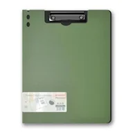 Deski z klipsem - PENMATE, deska a4 z klipem i okładką penmate morandi zielona - miniaturka - grafika 1