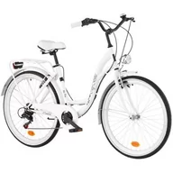 Rowery - Dawstar Citybike S7B 26 cali Damski Biały 2023 - miniaturka - grafika 1