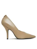 Czółenka - Patrizia Pepe Szpilki 8Z0032/L048 Beżowy - miniaturka - grafika 1