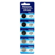 Baterie i akcesoria - Bateria litowa, CR1632, 3V, Panasonic, blistr, 5-pack - miniaturka - grafika 1