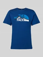 Koszulki męskie - T-shirt z nadrukiem z logo model ‘MOUNTAIN LINE’ - miniaturka - grafika 1