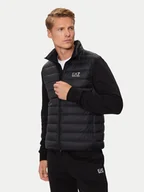 Kamizelki męskie - EA7 Emporio Armani Kamizelka 8NPQ06 PNGPZ 1200 Czarny Regular Fit - miniaturka - grafika 1