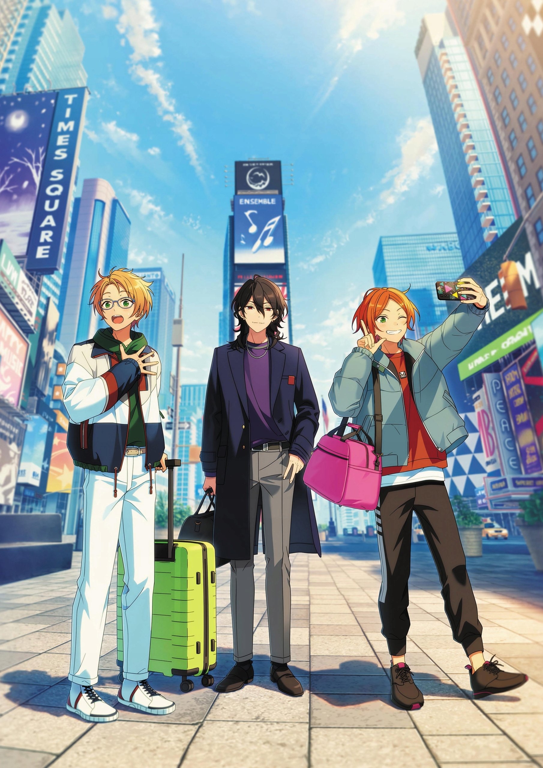 Plakat A1 anime gra Ensemble Stars Music