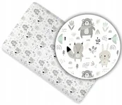 Prześcieradła dla dzieci - PRZEŚCIERADŁO BAWEŁNIANE DO ŁÓŻECZKA 180x80 PRODUKT POLSKI BAWEŁNA 100% - miniaturka - grafika 1