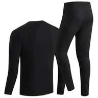 Spodnie narciarskie - Bielizna podgrzewana MISSION AIR E-Underwear Men Set (rozmiar M) Czarny - miniaturka - grafika 1