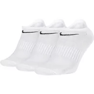 Skarpetki damskie - Nike, Skarpety sportowe, Everyday Lightweigt SX7678 100, biały, rozmiar 42/46 - miniaturka - grafika 1