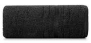Ręczniki - Ręcznik 70 x 140 Kąpielowy Bawełna Elma 10 Czarny - miniaturka - grafika 1