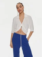 Bluzki damskie - Patrizia Pepe Bluzka 2C1553/A8I1-W146 Biały Regular Fit - miniaturka - grafika 1