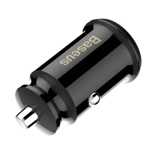 Baseus Grain Car Charger mini ładowarka samochodowa 2x USB 3.1A czarny (CCALL-ML01) - Ładowarki samochodowe - miniaturka - grafika 6