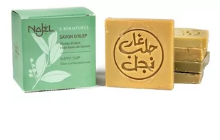 NAJEL Mini mydełka Aleppo oliwkowo-laurowe 5x20g - Mydła - miniaturka - grafika 1