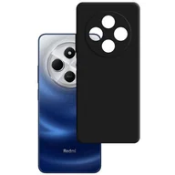 Etui i futerały do telefonów - Etui 3MK Silicone Case do Xiaomi Redmi Note 14C Czarny - miniaturka - grafika 1