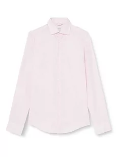Seidensticker Męska koszula biznesowa – slim fit – łatwa do prasowania – kołnierz Kent – długi rękaw – 100% bawełna, różowy, 36 - Koszule męskie - miniaturka - grafika 1