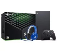 Konsole Xbox - Xbox Series X z napędem - 1TB - słuchawki LucidSound LS15X (niebieski) - Kup na Raty - RRSO 0% - miniaturka - grafika 1