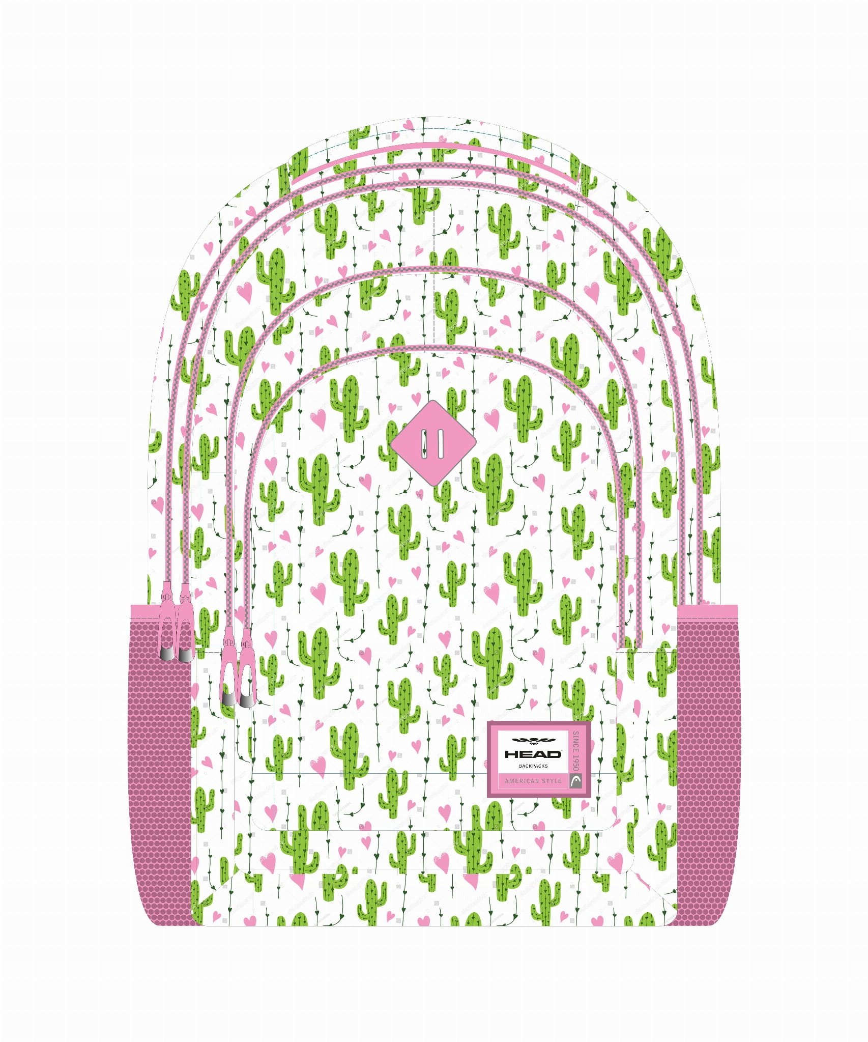 Plecak młodzieżowy HD-307 Head 3 Dla Dziewczynki