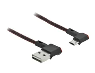 Kable komputerowe i do monitorów - DeLOCK 85269 kabel USB 0,2 m USB 2.0 USB A Micro-USB B Czarny - miniaturka - grafika 1
